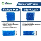 FishCO Mat Hi-Density Media Filter Blue japmat Kolam Premium 80 cm - 90 cm 3