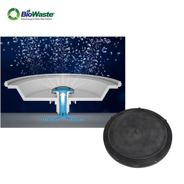 BioWaste Coarse Hole Aerator Kasar Bubble Air Diffuser - Premium Hitam