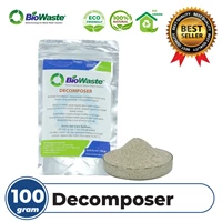 Decomposer organic solid waste bacteria 100 grams