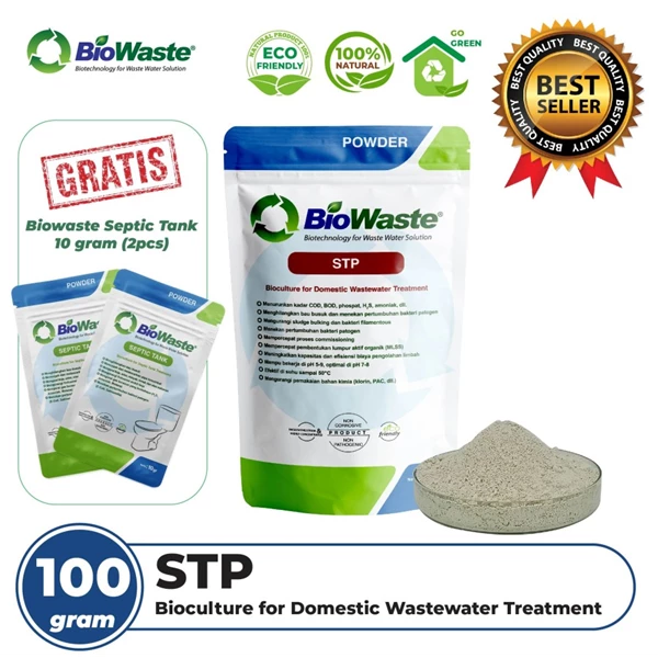 BioWaste STP 100 gram - NON FREE
