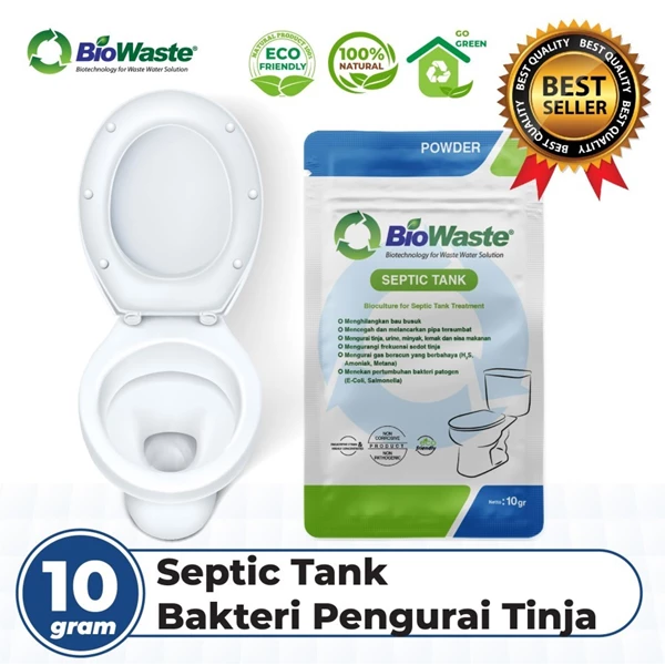 BioWaste Septic Tank - 10 Gram toilet cleaner
