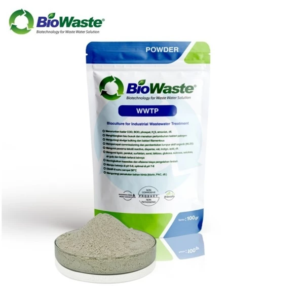 Pengurai Limbah Domestik dan Industri Biowaste WWTP Box 10 pcs @100gr