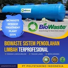 The WWTP BioWaste System FRP package includes a system with a capacity of 3 m3 1