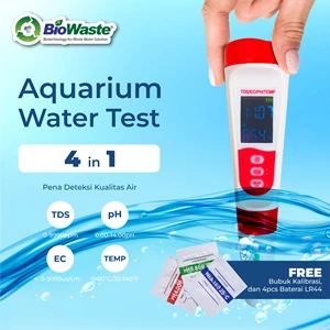 Alat Uji Kualitas Air Biowaste Water Test 4 in 1