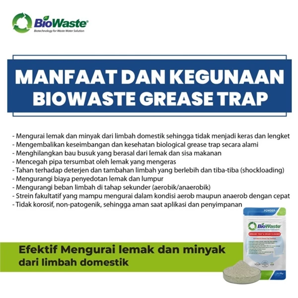 Grease-Dissolving Bacteria for Kitchen Pipes – 10 Grams