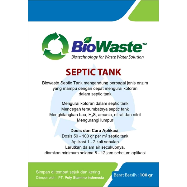 Biowaste Septic Tank 100 Gr