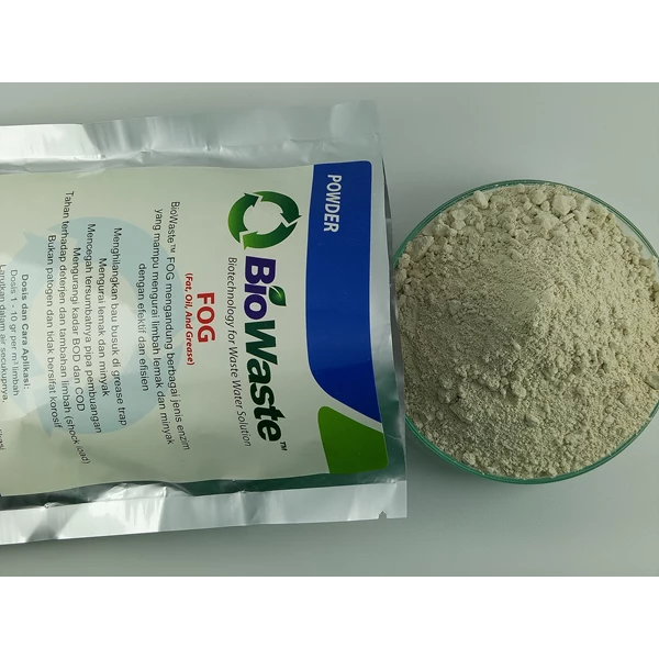 Bakteri Pengurai Minyak Lemak Limbah Industri BioWaste FOG 100 gram