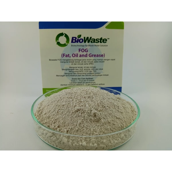 Bakteri Pengurai Biological Wastewater Treatment BioWaste FOG 1kg