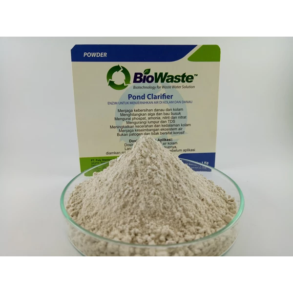 Biological Wastewater Treatment BioWaste POND CLARIFIER 1kg