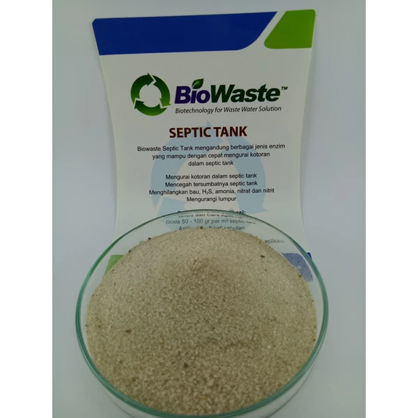Septic Tank Decomposing Bacteria Biowaste 100 grams