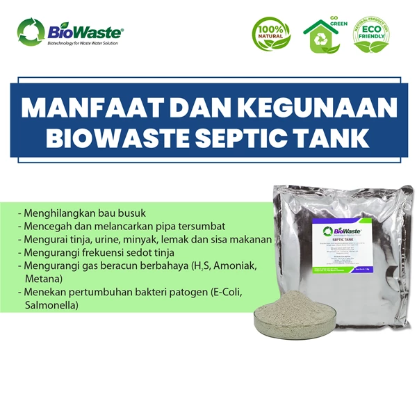 Decomposing Bacteria BIOWASTE SEPTIC TANK 1 kg