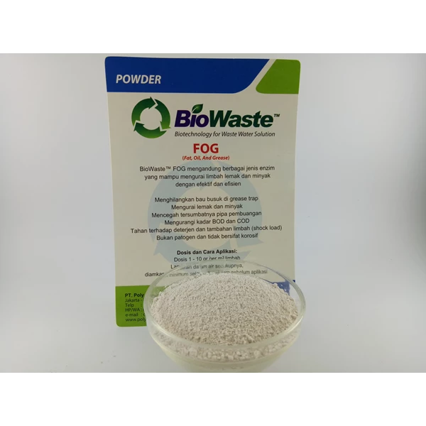 Bakteri IPAL Biowaste FOG Pengurai Limbah